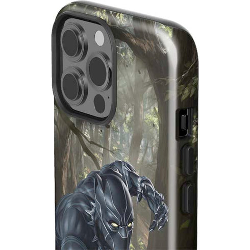 Marvel Black Panther In the Jungle iPhone 15 Pro Max Impact Case